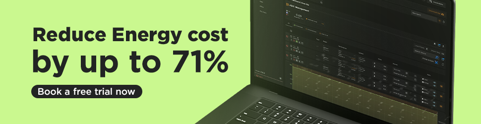 Free trial of the software that save up to 71% of energy cost