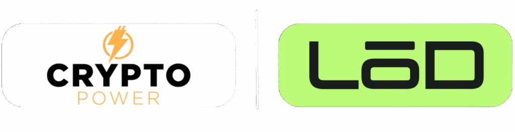 LoD and Crypto power Logos